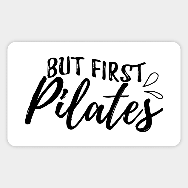 Pilates First Gym Rat Sticker by Korry